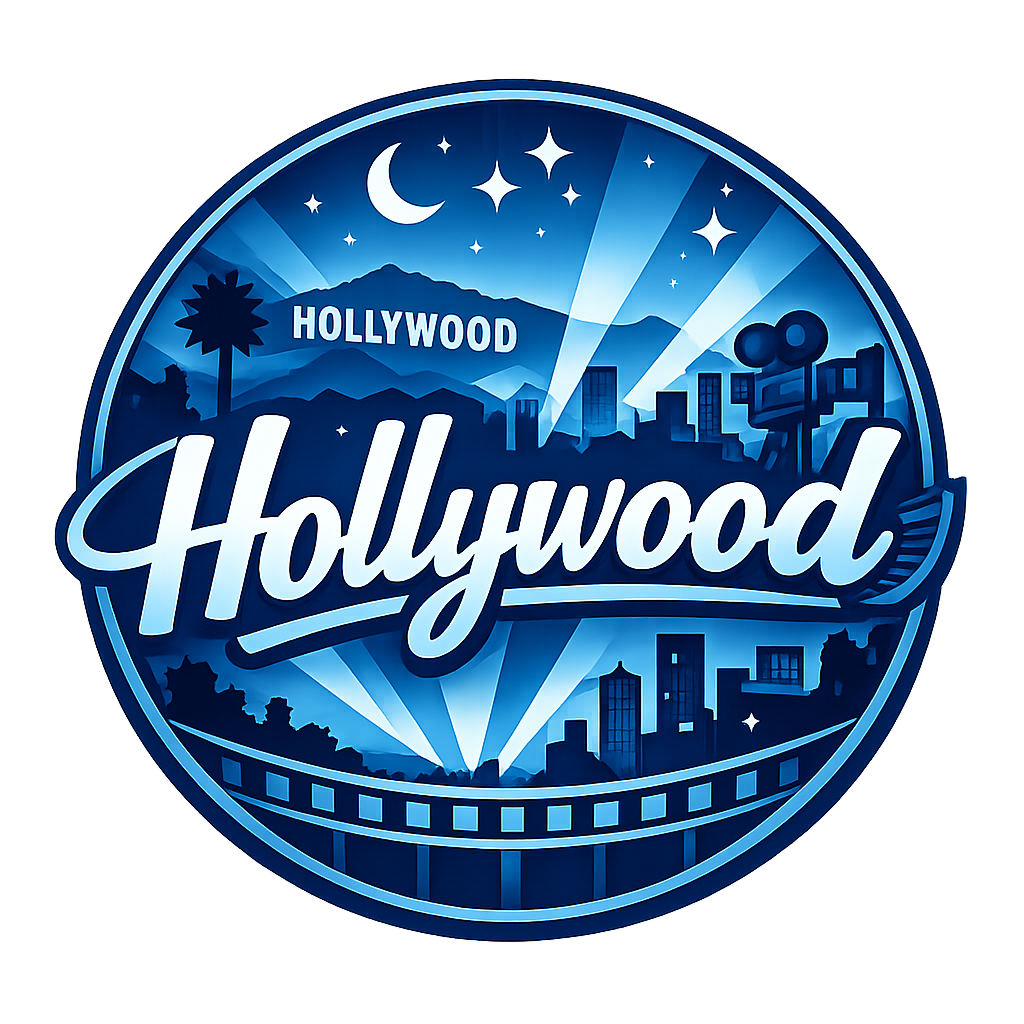 Hollywood Blue Icon with Hollywood Text-1